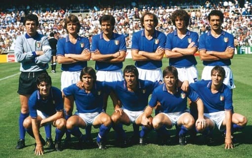 The Italian football team that won the 1982 FIFA World Cup