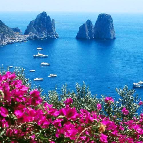 Island of Capri - Faraglioni