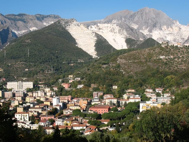 Carrara and the Apuan Alps