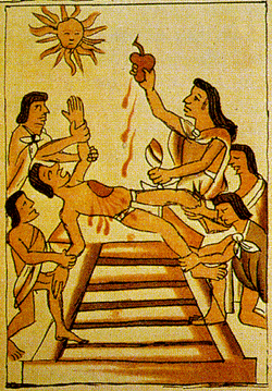 Mayan human sacrifice