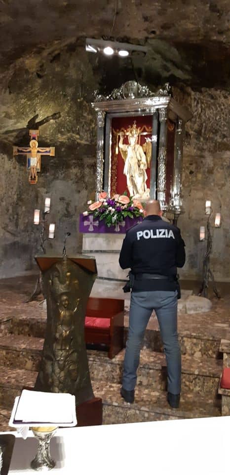 Coronavirus. Italian Police Entrusts Italy to Saint Michael the Archangel