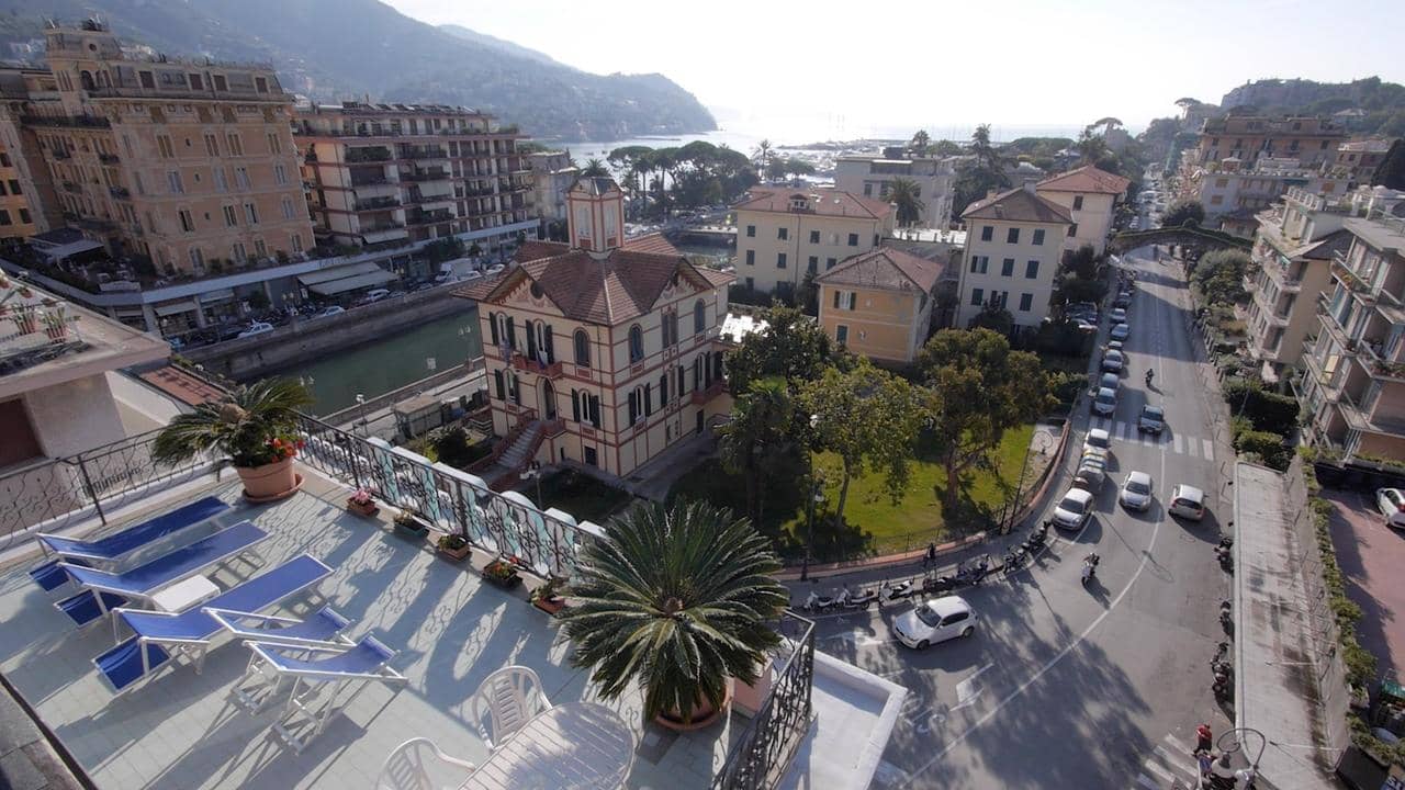 Rapallo - Hotel Stella, a terrace