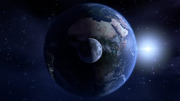 Earth, Sun, Moon