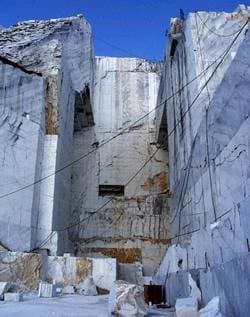 Apuan Alps marble quarries