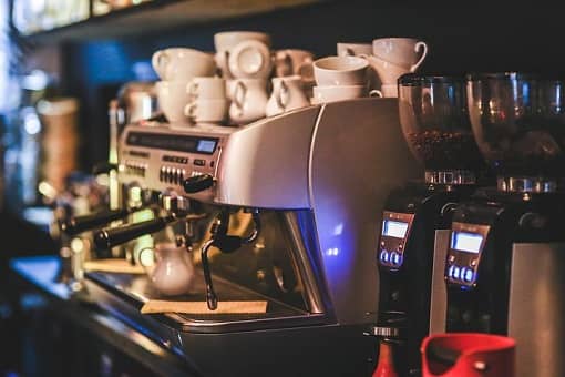 Italian espresso coffee machine