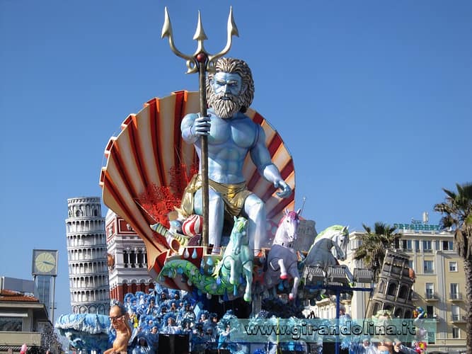 Viareggio Carnival float Italy