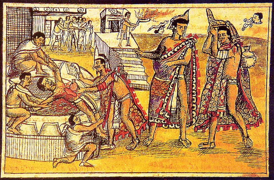 Aztec Human Sacrifice and Cannibalism