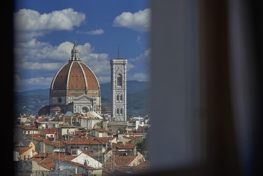 Florence - Grand Hotel Adriatico room's view