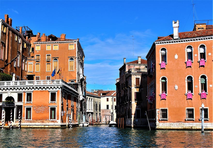Venice Italy Architecture on Grand Canal