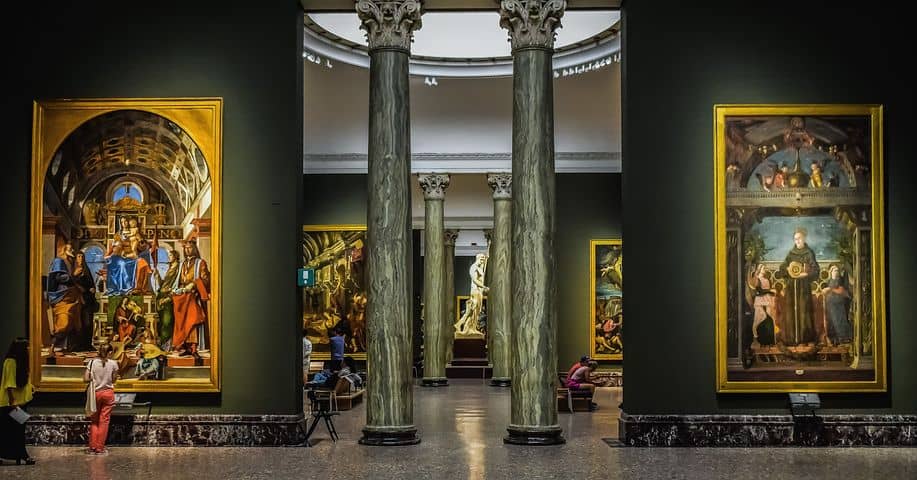 Milan - Pinacoteca di Brera, world-class art gallery
